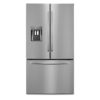 Frigider side by side Electrolux EN6086JOX, No frost, 536 l, Dozator de apa pe usa, Afisaj LCD pe usa Touch control, Clasa A+, 177x91x77 cm, Inox antiamprenta