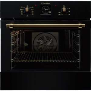 Cuptor incorporabil Electrolux EOB3400BOR, Rustic, Multifunctional, 9 functii, 74l, Negru