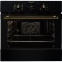 Cuptor incorporabil Electrolux EOB3400BOR, Rustic, Multifunctional, 9 functii, 74l, Negru