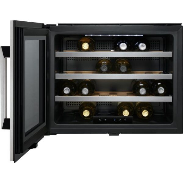 Racitor de vinuri incorporabil Electrolux ERW0670A, 24 sticle, A+, Inox
