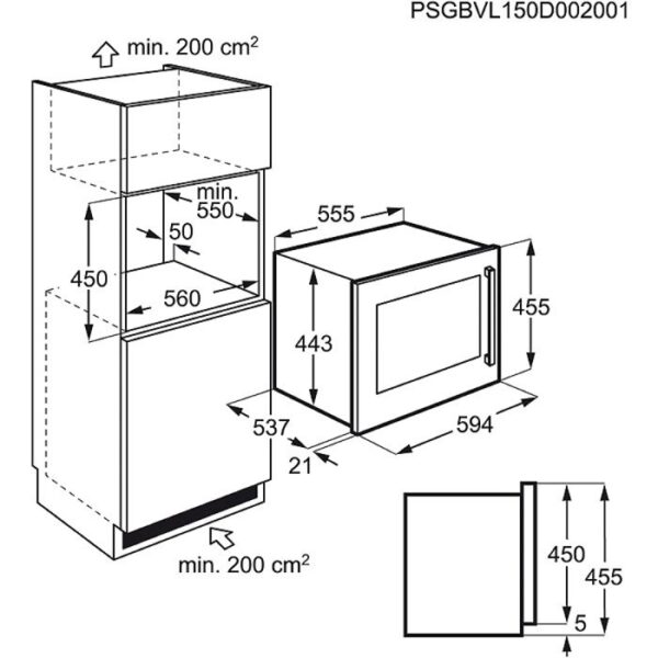 Racitor de vinuri incorporabil Electrolux ERW0670A, 24 sticle, A+, Inox