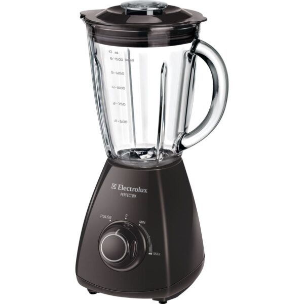 Blender de masa Electrolux PerfectMix ESB2300, 450 W, 3 functii, vas 1.5 L sticla, Negru