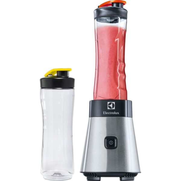 Blender Electrolux Sport ESB2500, 300W, 0,6 l, 2 cani portabile incluse, Inox