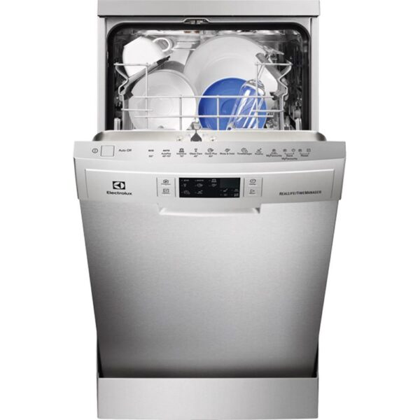 Masina de spalat vase Electrolux RealLife ESF4710ROX, Independenta, 45 cm, 9 seturi, A+++, Inverter, Inox