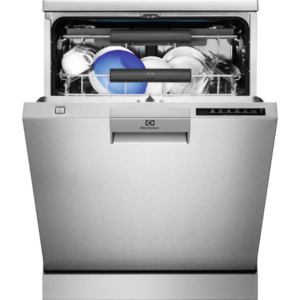 Masina de spalat vase Electrolux ESF8586ROX, Independenta, 15 seturi, Real Life, AirDry, 60 cm, 7 programe, Motor Inverter, Touch control, Clasa A++, Inox