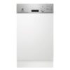 Masina de spalat vase Electrolux ESI4201LOX, Partial incorporabila, 45 cm, 9 seturi, 5 programe, Display LED, Clasa A+, Inox