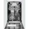 Masina de spalat vase Electrolux ESI4201LOX, Partial incorporabila, 45 cm, 9 seturi, 5 programe, Display LED, Clasa A+, Inox