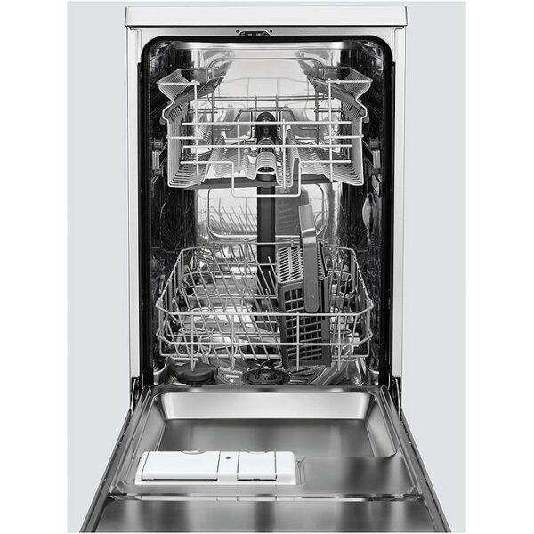 Masina de spalat vase Electrolux ESI4201LOX, Partial incorporabila, 45 cm, 9 seturi, 5 programe, Display LED, Clasa A+, Inox