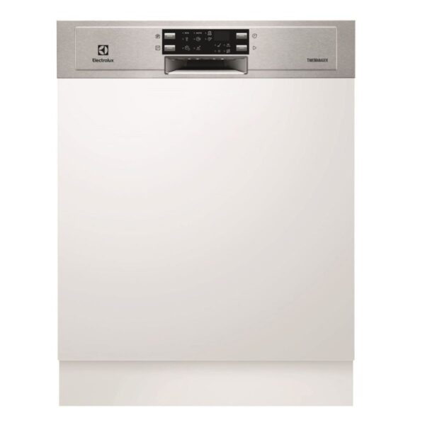 Masina de spalat vase Electrolux ESI5545LOX, Partial incorporabila, 13 seturi, Clasa A+++, 6 programe, 60 cm, Inox