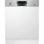 Masina de spalat vase Electrolux ESI5550LOX, Partial incorporabila, 60 cm, 13 seturi, 6 programe, AirDry, Afisaj digital, Motor Inverter, Clasa A+++