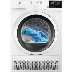Uscator de rufe prin condensare Electrolux EW6C428W, 8 kg, Clasa uscare B, afisaj Touch LCD, Alb