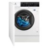 Masina de spalat rufe incorporabila cu uscator Electrolux EW7W368SI, capacitate spalare 8 kg, capacitate uscare 4 kg, 1600 rpm, Clasa A, Program Abur FreshScent, Alb