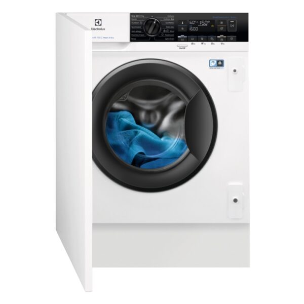 Masina de spalat rufe incorporabila cu uscator Electrolux EW7W368SI, capacitate spalare 8 kg, capacitate uscare 4 kg, 1600 rpm, Clasa A, Program Abur FreshScent, Alb