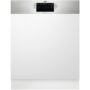 Masina de spalat vase partial incorporabila AEG FEE52910ZM, 14 seturi, AirDry, Sertar MaxiFlex, Latime 59.6 cm, 5 programe, Afisaj digital, Motor Inverter, Clasa A++