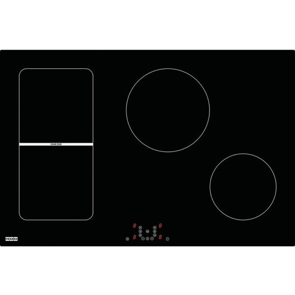 Plita incorporabila Franke Maris FHMR 804 2I 1FLEXI BK, 4 zone inductie (1 Flexi), 78 x 52 cm, Touch Control, Sticla neagra