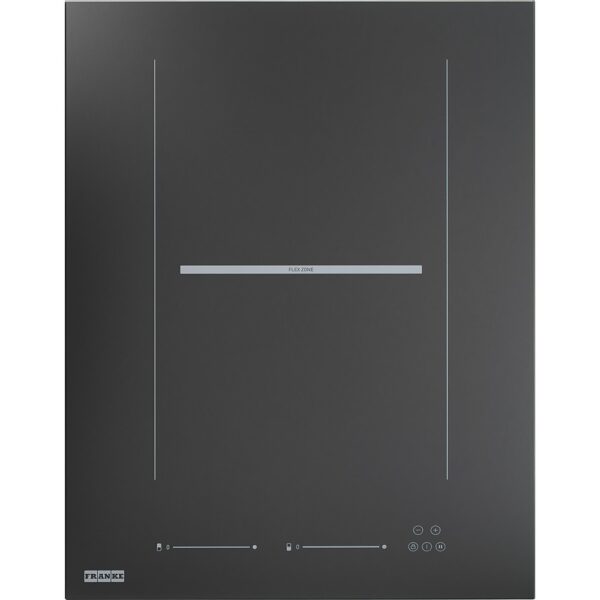 Plita incorporabila Franke Mythos FHMT 302 1 FLEXI INT, 2 zone inductie (1 Flexi), 38 x 52 cm, Touch Control, Sticla neagra