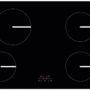 Plita incorporabila Franke Smart FHSM 804 4I, 4 zone inductie, 78 x 52 cm, Touch Control, Sticla neagra