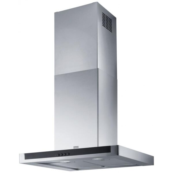 Hota Franke Neptune FNE 605 XS Inox Satinat, Semineu dreapta, 420 m3/h, 60 cm, Panel negru 110.0389.126