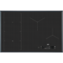 Plita incorporabila AEG IAE84851FB, Inductie, Latime 78 cm, Gatire asistata SenseFry, Ecran TFT, Control touch, Booster, Conectivitate hota, Timer electronic, Oprire automata, Detectare vase, Child lock, Functie punte, Functie pauza, Negru