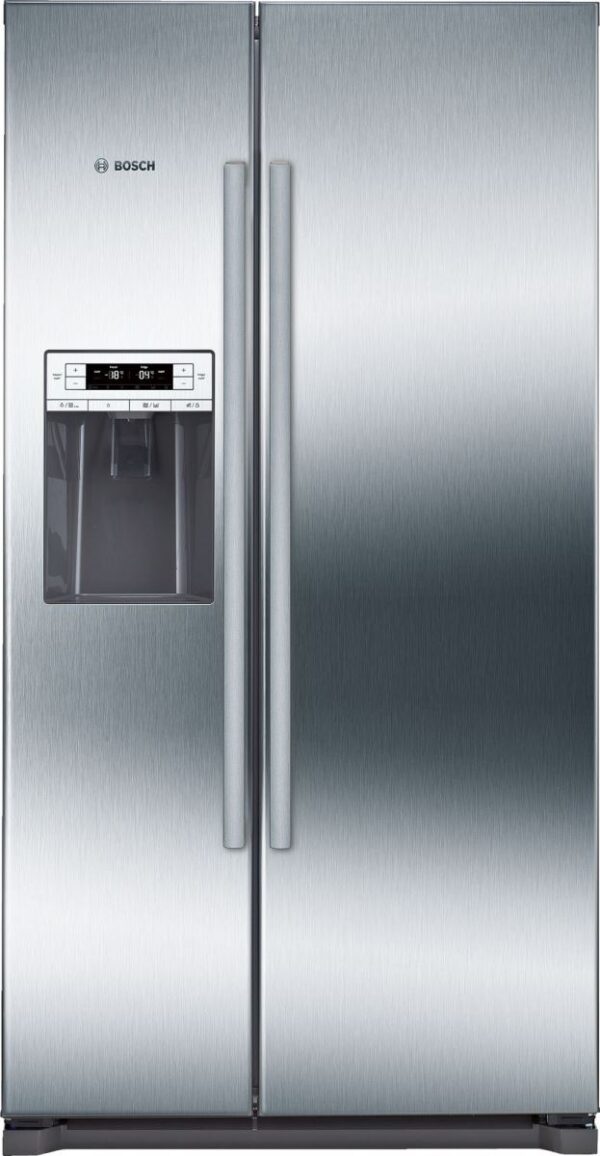 Frigider side by side Bosch KAD90VI20, No Frost, 533 L, A+, Afisaj digital, Inox