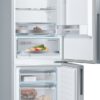 Combina frigorifica Bosch KGE36VL4A, Low Frost, 302 l, A+++, VitaFresh, ChillerBox, H 186 cm, Inox Look