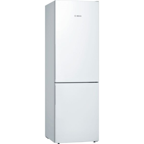 Combina frigorifica Bosch KGE36VW4A, Low Frost, 302 l, A+++, VitaFresh, ChillerBox, H 186 cm, Alb