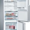 Combina frigorifica Bosch KGF56PI40, No Frost, VitaFresh, Premium TouchControl, 480 l, A+++, H 193 cm, Inox