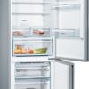 Combina frigorifica Bosch KGN49XI30, No Frost, 435 l, A++, VitaFresh, L 70 cm, H 203 cm, Inox, finisaj Antiamprenta