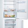 Combina frigorifica Bosch KGN49XW30, No Frost, 435 l, Clasa A++, H 203 cm, Alb