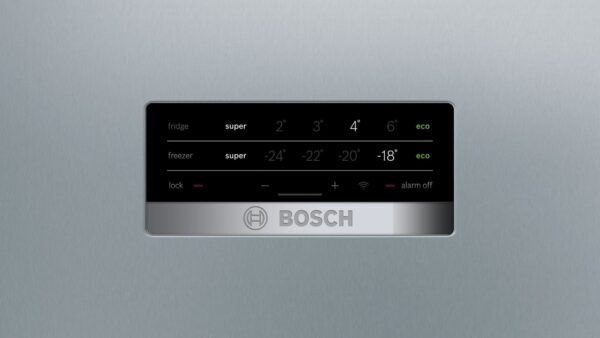 Combina frigorifica Bosch KGN56XL30, No Frost, 505 l, A++, H 193 cm, Inox Look