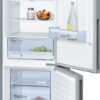 Combina frigorifica Bosch KGV39VL31S, 344 l, A++, H 201 cm, Argintiu