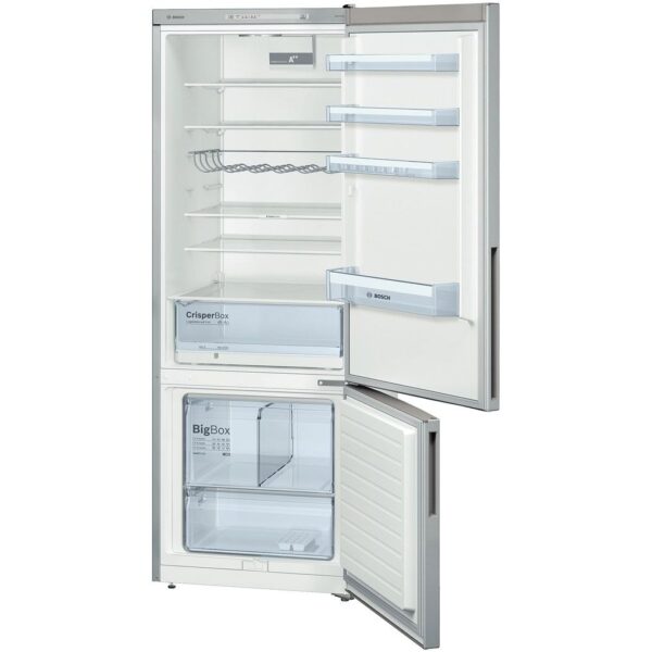 Combina frigorifica Bosch KGV58VL31S, 505 l, Clasa A++, LowFrost, H 191 cm, L 70 cm, Inox Look