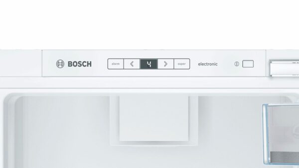 Frigider incorporabil Bosch KIR81AF30, 319 L, FreshSense, Clasa A++, SuperCooling, H 177 cm, L 56 cm, Alb