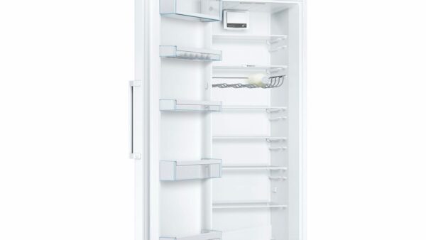 Frigider cu o usa Bosch KSV33VW3P, 324 l, A++, VitaFresh, 7 rafturi, H 176 cm, Alb