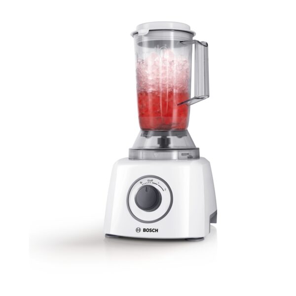 Robot de bucatarie Bosch MCM3200W, 800 W, 2 Viteze, Blender 1 l, Bol 2.3 l, Alb / Gri