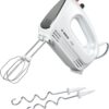 Mixer Bosch CleverMix MFQ22100, 375 W, 4 trepte de viteză, Turbo, Alb/Gri