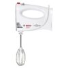 Mixer de mana Bosch MFQ3030, 350 W, 4 viteze, Alb