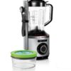 Blender Bosch Vitamaxx MMBV622M, 1000 W, 1.5 L, Lame inox, Funcție "auto", Funcție puls, Zdrobire gheata, Funcție vidare, Vas etanșare în vid 0.75l, Argintiu