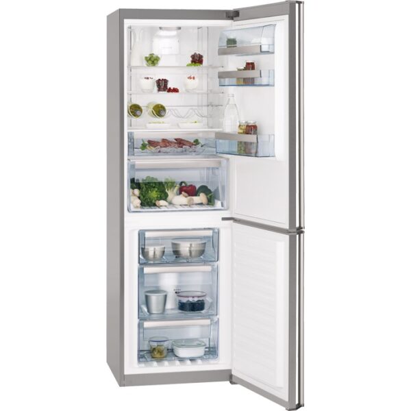 Combina frigorifica AEG S83520CMX2, 312 l, A++, Touch control, H 185 cm, Inox antiamprenta