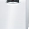 Masina de spalat vase Bosch SMS45EW01E, Independenta, Serie 4, 60 cm, 13 seturi, clasa A++, 5 programe, EcoSilence Drive, Alb