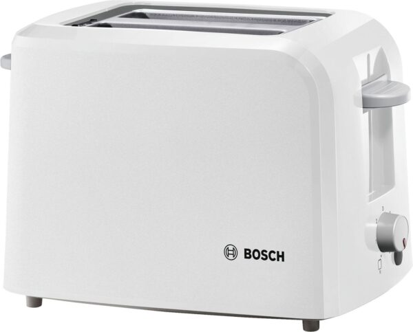 Prajitor de paine Bosch CompactClass TAT3A011, 980 W, Alb