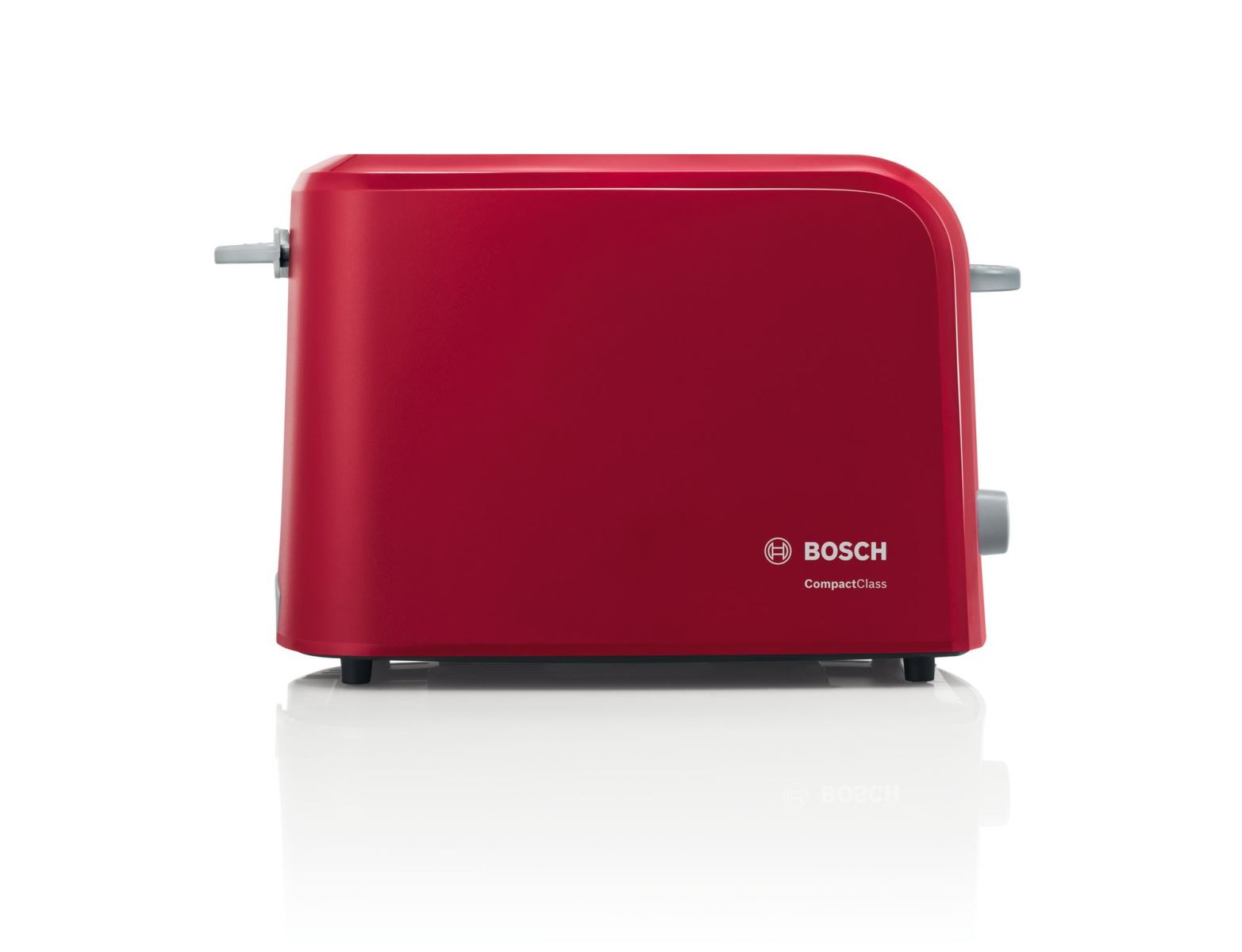 Prajitor de paine Bosch CompactClass TAT3A014, 980 W, Rosu