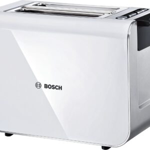 Prajitor de paine Bosch Styline TAT8611, 860 W, Alb