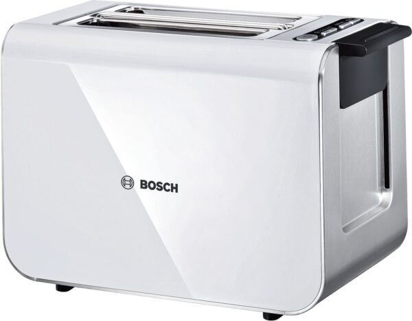 Prajitor de paine Bosch Styline TAT8611, 860 W, Alb