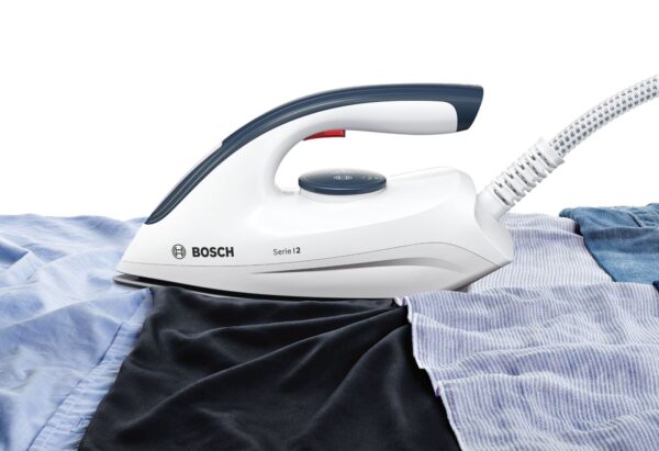 Statie de calcat Bosch TDS2140, PalladiumGlissée, 2400 W, 4,5 bari, 1.5l, 110 g/min, Albastru nocturn/Pastel Blue