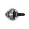 Fierbator de apa Bosch TWK7801, 2200 W, 1.7 l, cană din inox, filtru anti-calcar detasabil din inox, Inox/negru
