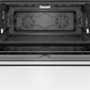 Cuptor incorporabil Bosch Serie 6 VBC5580S0, 90 cm, Electric, 85 l, Clasa A, 10 functii, Catalitic (pereti laterali, perete posterior), LCD, TouchControl si butoane retractabile, 1 suport telescopic independent, Inox