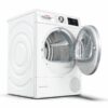 Uscator de rufe Bosch WTW8761BY, Pompa de caldura, 9 Kg, A++, SelfCleaning Condenser, Full touch LED Display, Alb