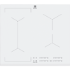 Plita incorporabila Electrolux EIV63440BW, Inductie, 4 Arzatoare, Bridge, Control touch, 60 cm, Sticla alba