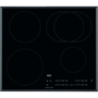 Plita incorporabila AEG IKB64413FB, Inductie, 4 arzatoare, 60 cm, sticla neagra